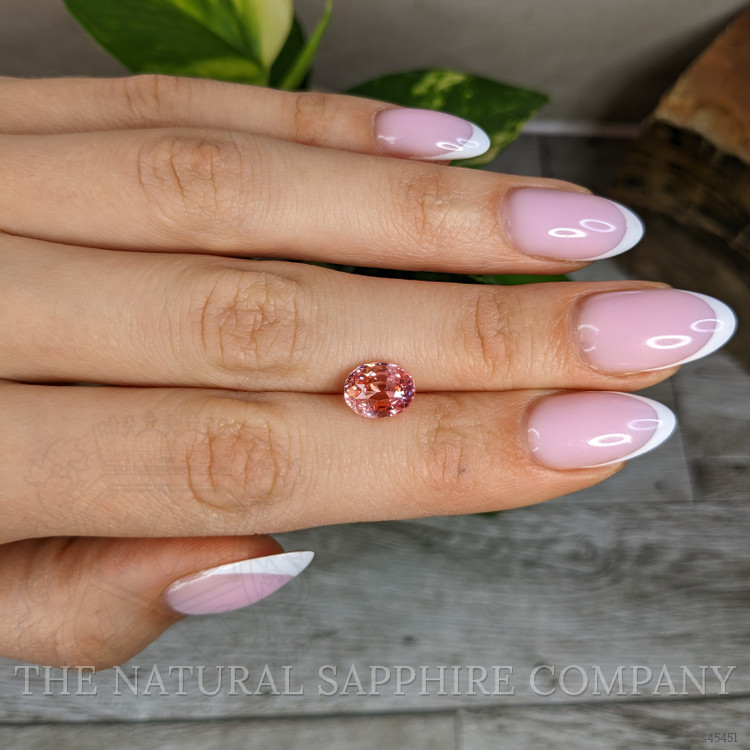 3.10 Ct. Padparadscha Sapphire from Ceylon (Sri Lanka)