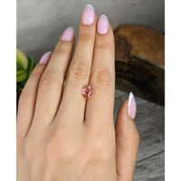 3.10 Ct. Padparadscha Sapphire from Ceylon (Sri Lanka) Life Style