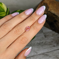 3.10 Ct. Padparadscha Sapphire from Ceylon (Sri Lanka) Life Style