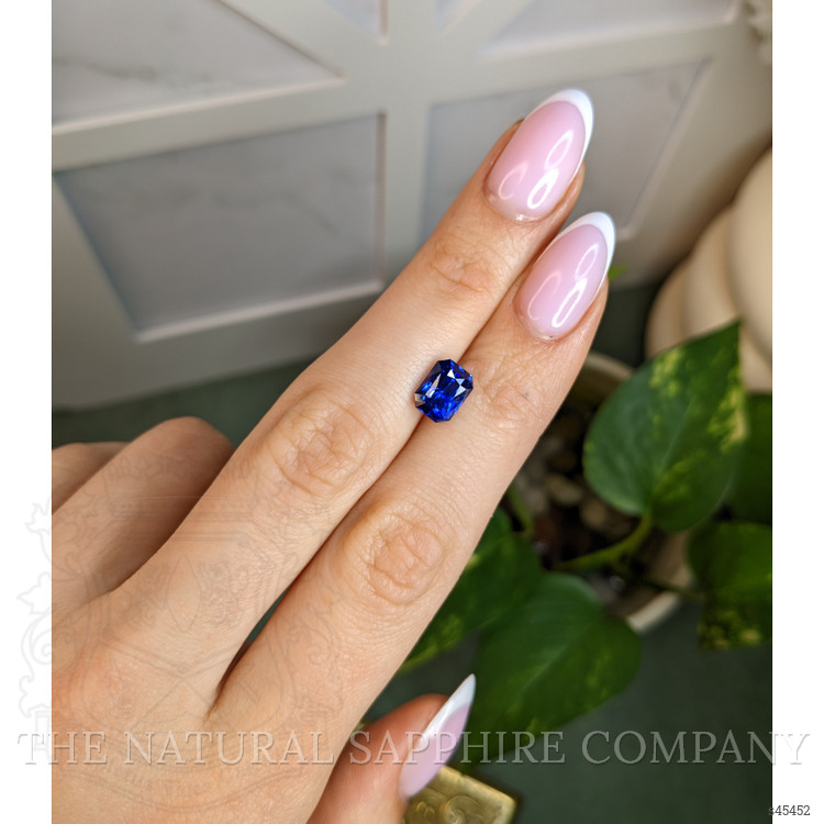 3.10 Ct. Blue Sapphire from Ceylon (Sri Lanka)
