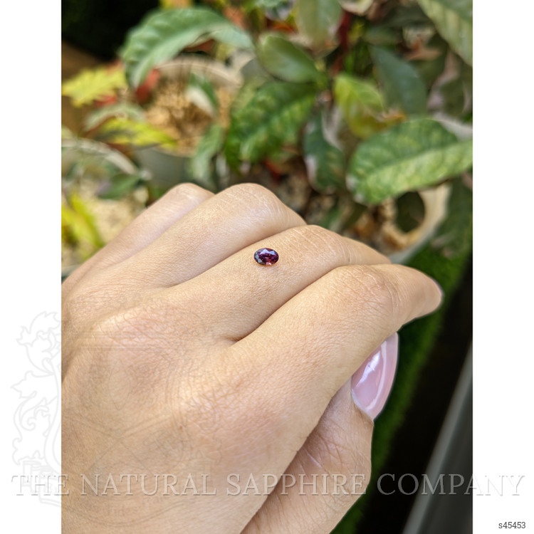 0.38 Ct. Purplish Pink Sapphire from Ceylon (Sri Lanka)