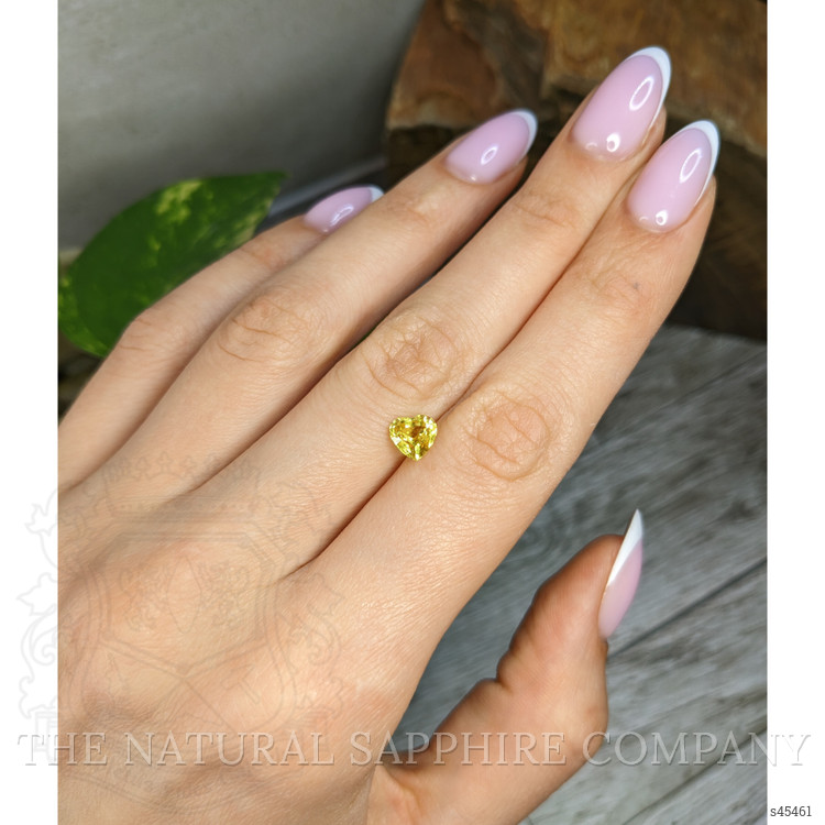 1.35 Ct. Yellow Sapphire from Ceylon (Sri Lanka)