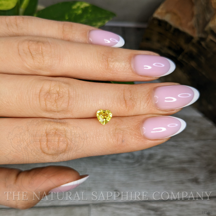 1.35 Ct. Yellow Sapphire from Ceylon (Sri Lanka)