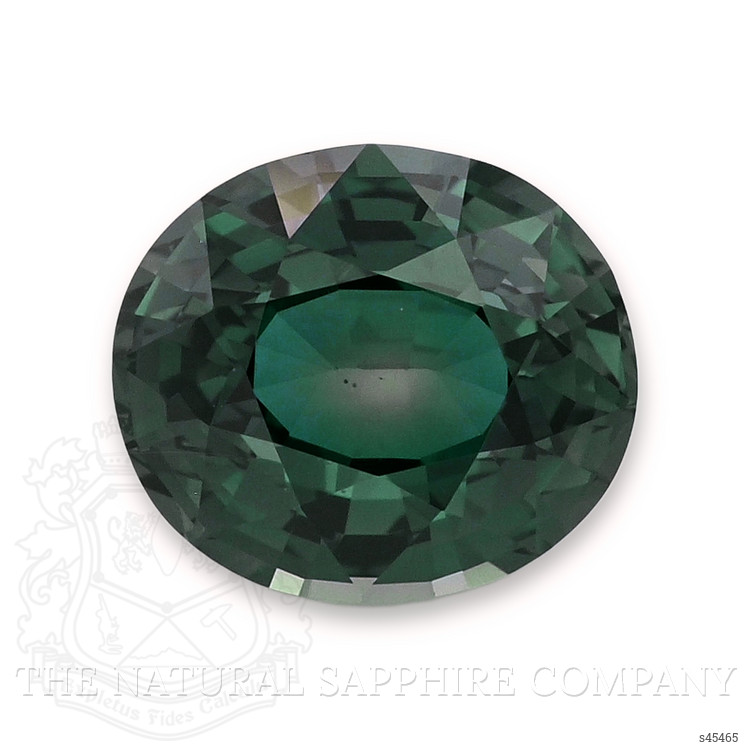 3.06 Ct. Bluish Green Sapphire from Ceylon (Sri Lanka)
