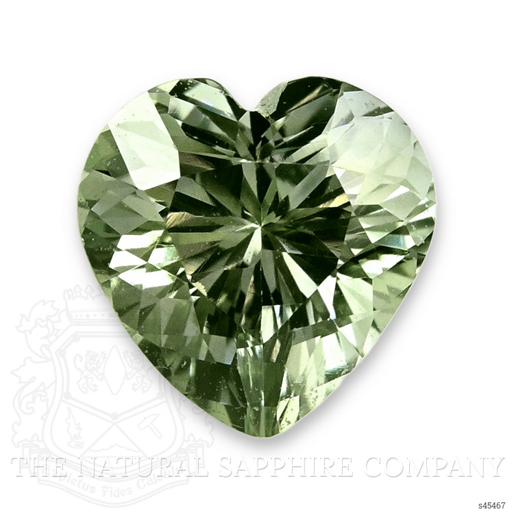 0.99 Ct. Green Sapphire from Montana