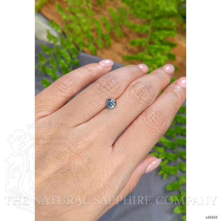 0.91 Ct. Bluish Green Sapphire from Montana