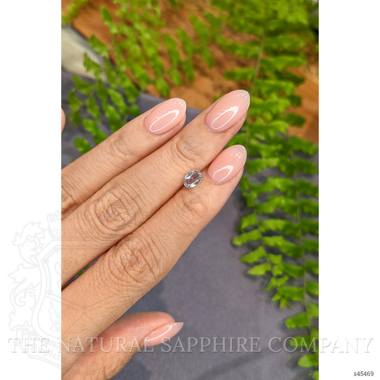 0.57 Ct. Bluish Green Sapphire from Montana