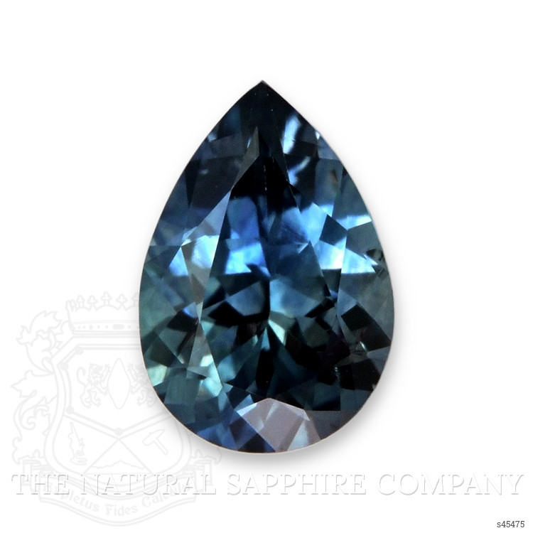 0.56 Ct. Greenish Blue Sapphire from Montana