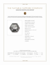 0.86 Ct. Grey Cabochon Sapphire from Montana Scan Report