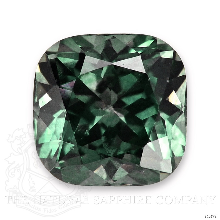 0.90 Ct. Green Sapphire from Montana