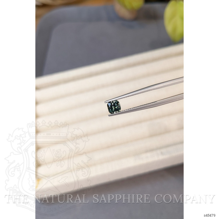 0.90 Ct. Green Sapphire from Montana