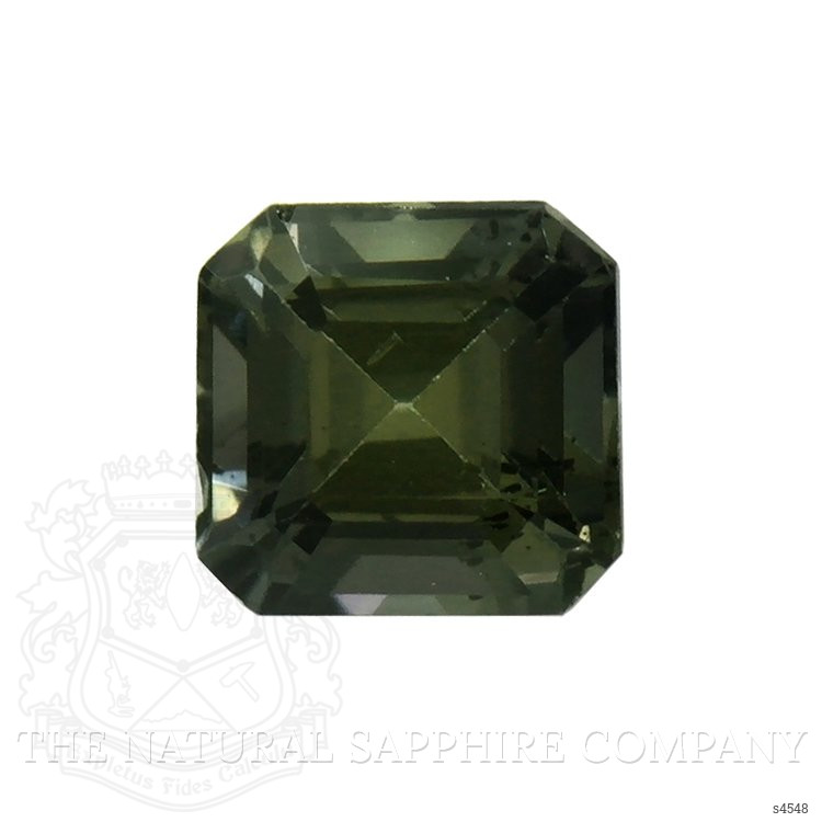 0.45 Ct. Green Sapphire from Ceylon (Sri Lanka)