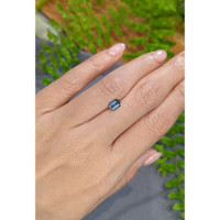 0.82 Ct. Greenish Blue Sapphire from Montana Life Style