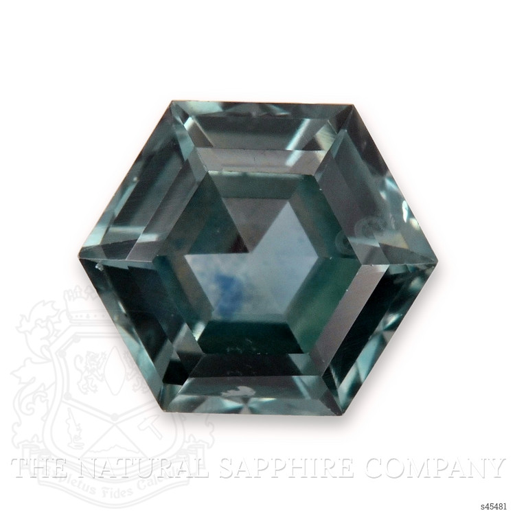 0.86 Ct. Bluish Green Sapphire from Montana