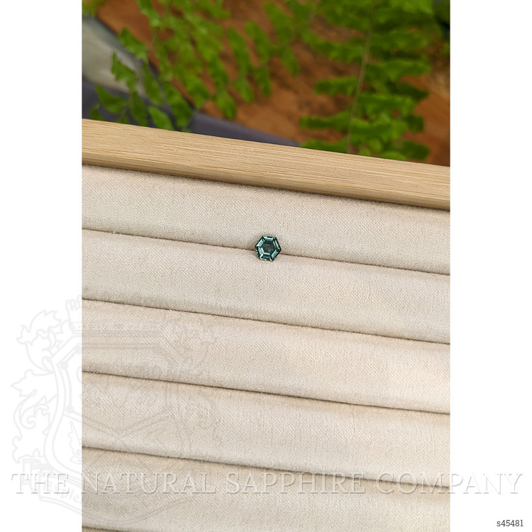 0.86 Ct. Bluish Green Sapphire from Montana