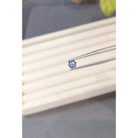 0.70 Ct. Greyish Blue Sapphire from Montana Life Style