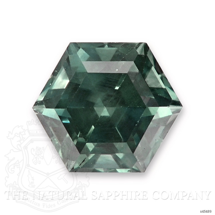 0.89 Ct. Bluish Green Sapphire from Montana