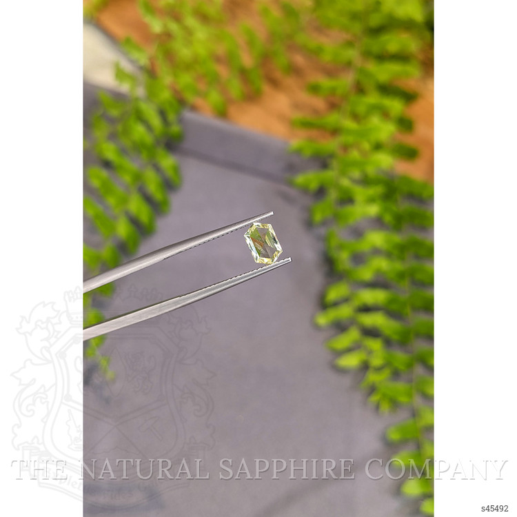 0.86 Ct. Yellow Sapphire from Montana