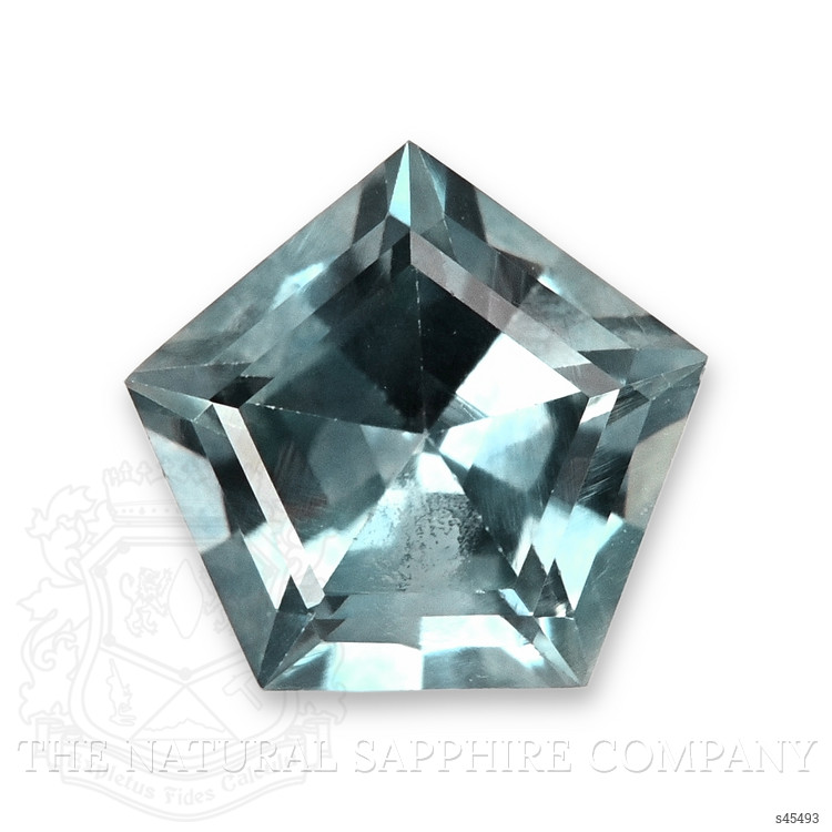 0.55 Ct. Bluish Green Sapphire from Montana