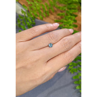 0.55 Ct. Bluish Green Sapphire from Montana Life Style