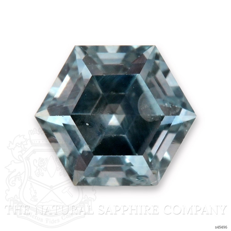 0.76 Ct. Greenish Blue Sapphire from Montana