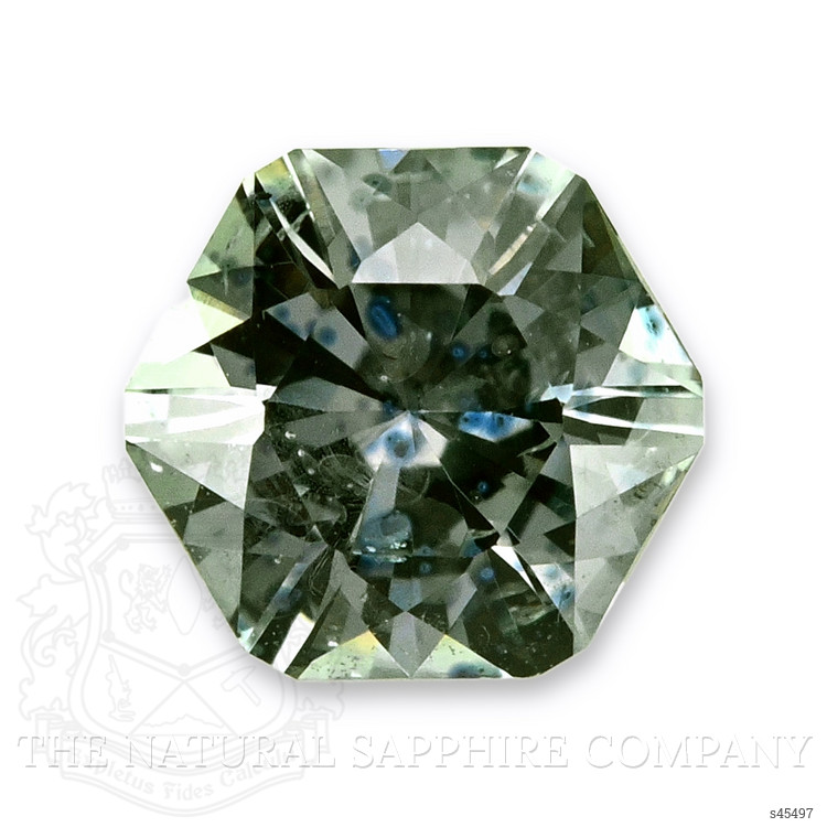 0.88 Ct. Bluish Green Sapphire from Montana