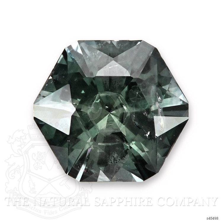 0.88 Ct. Bluish Green Sapphire from Montana