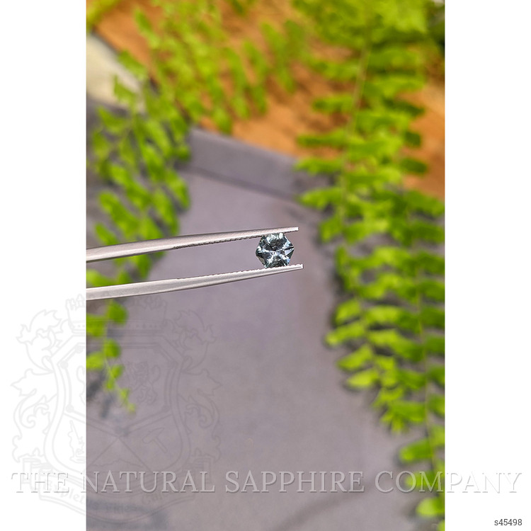 0.88 Ct. Bluish Green Sapphire from Montana