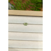 0.86 Ct. Yellowish Green Sapphire from Montana Life Style
