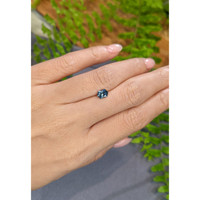 0.84 Ct. Bluish Green Sapphire from Montana Life Style