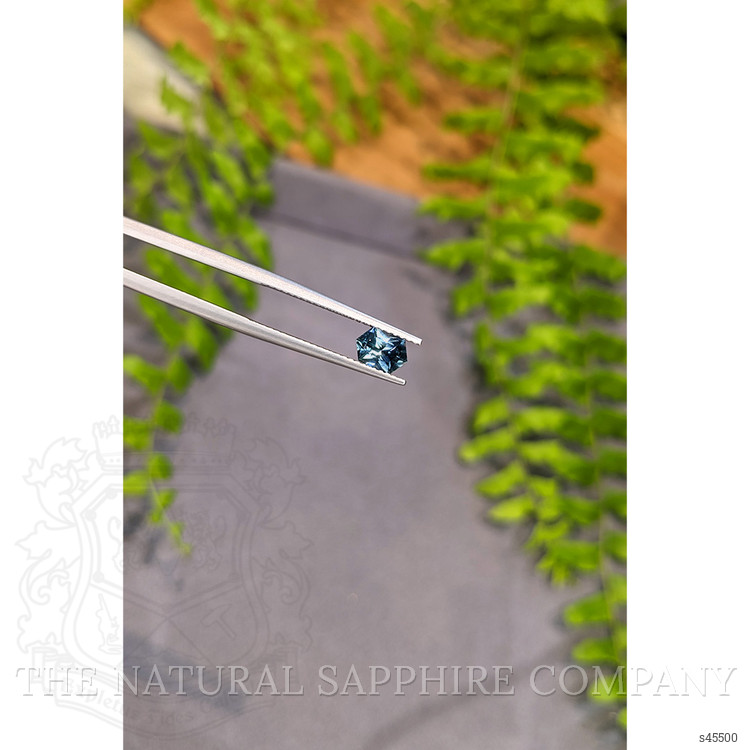 0.84 Ct. Bluish Green Sapphire from Montana