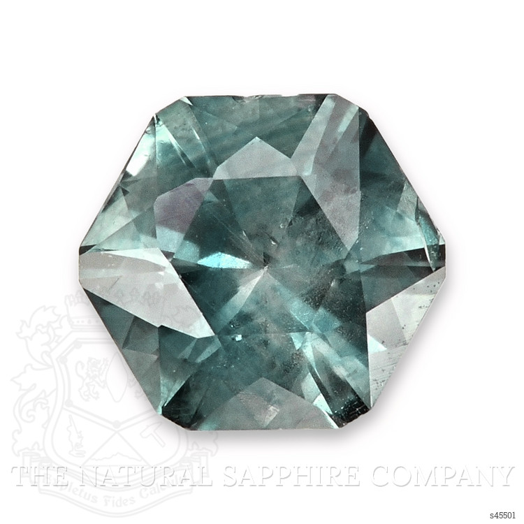 0.76 Ct. Bluish Green Sapphire from Montana