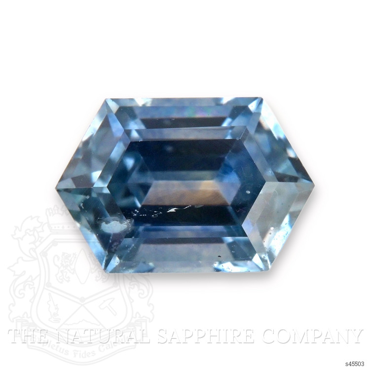 0.82 Ct. Greenish Blue Sapphire from Montana