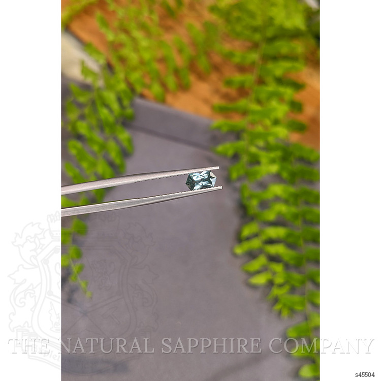 0.81 Ct. Bluish Green Sapphire from Montana