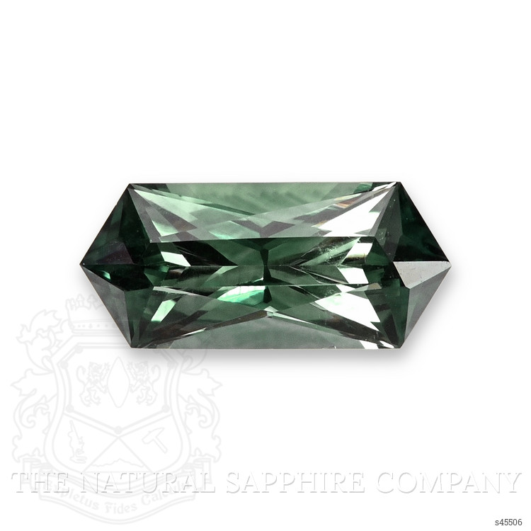 0.71 Ct. Bluish Green Sapphire from Montana