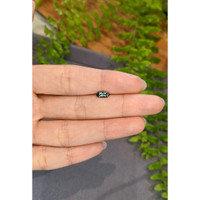 0.71 Ct. Bluish Green Sapphire from Montana Life Style