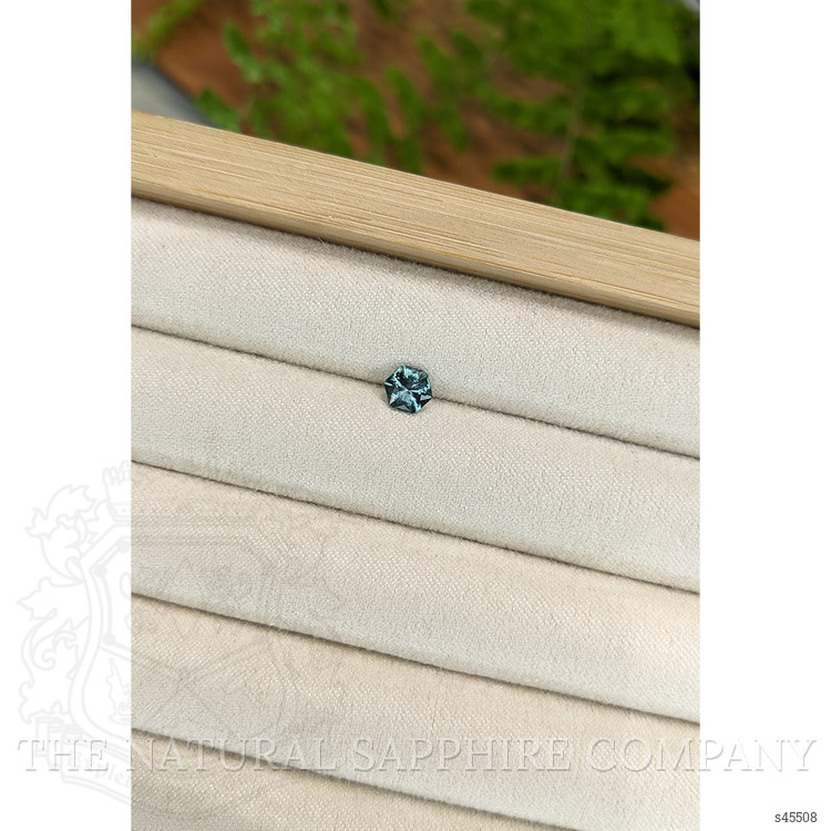 0.75 Ct. Bluish Green Sapphire from Montana