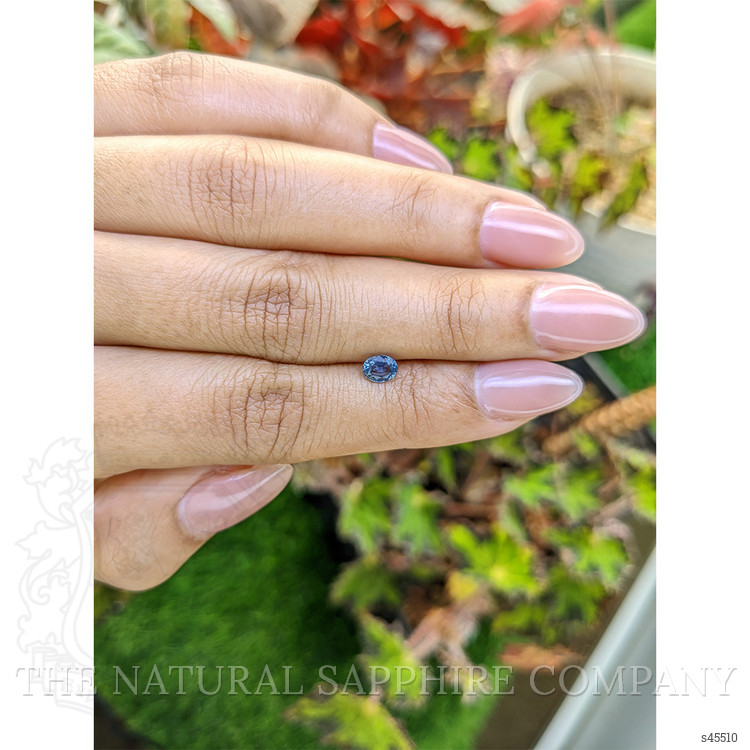 0.51 Ct. Blue Sapphire from Ceylon (Sri Lanka)