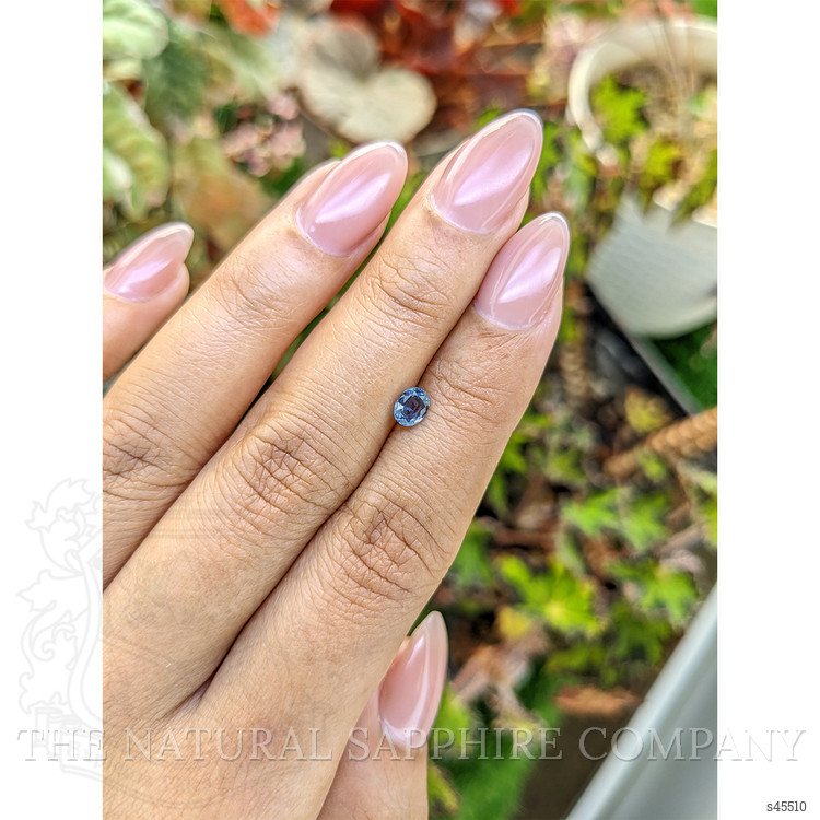 0.51 Ct. Blue Sapphire from Ceylon (Sri Lanka)