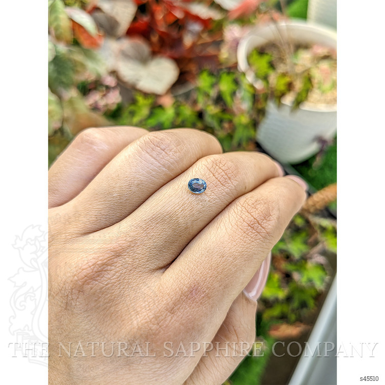 0.51 Ct. Blue Sapphire from Ceylon (Sri Lanka)