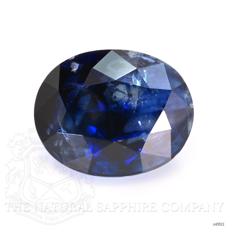 0.51 Ct. Blue Sapphire from Ceylon (Sri Lanka)