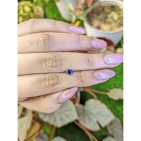 0.51 Ct. Blue Sapphire from Ceylon (Sri Lanka) Life Style