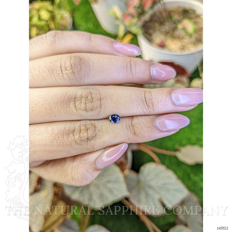 0.51 Ct. Blue Sapphire from Ceylon (Sri Lanka)