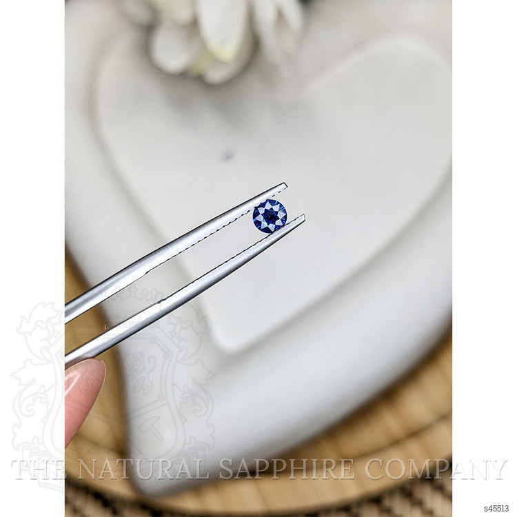 0.26 Ct. Blue Sapphire from Ceylon (Sri Lanka)