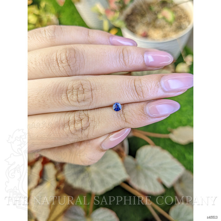 0.26 Ct. Blue Sapphire from Ceylon (Sri Lanka)