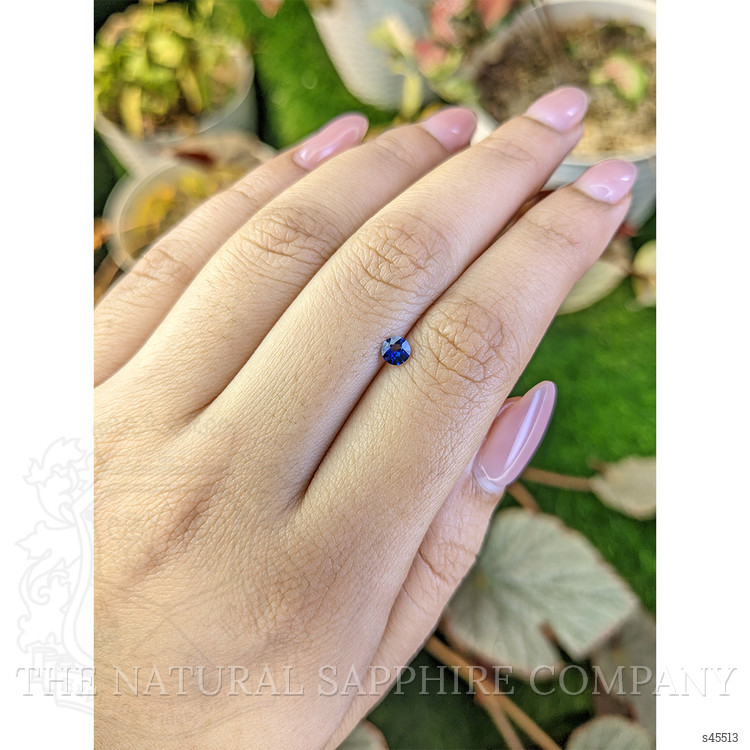 0.26 Ct. Blue Sapphire from Ceylon (Sri Lanka)