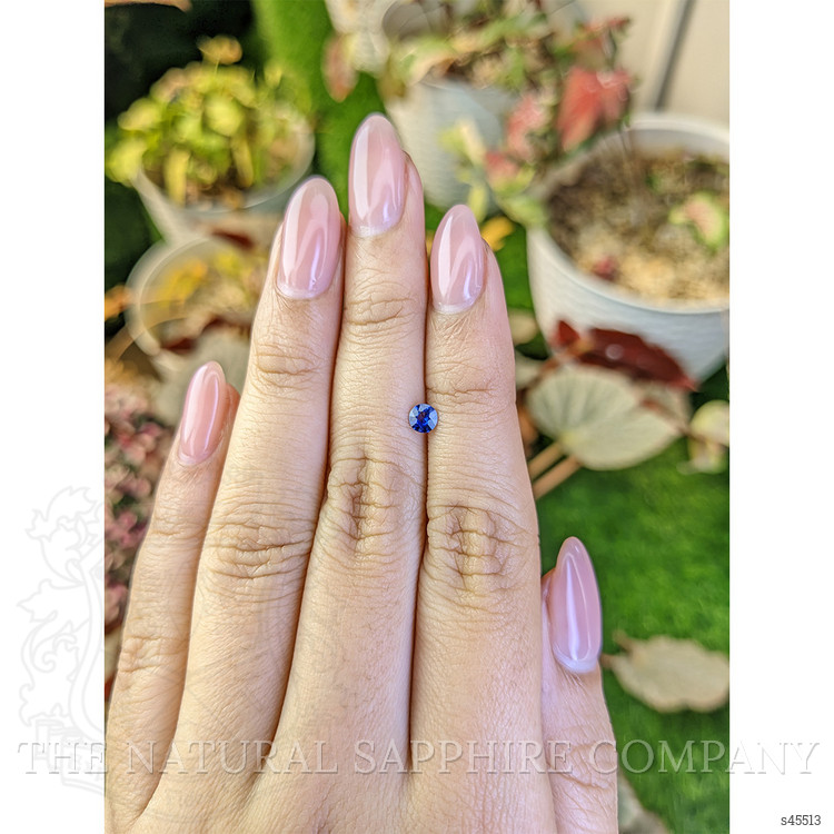 0.26 Ct. Blue Sapphire from Ceylon (Sri Lanka)