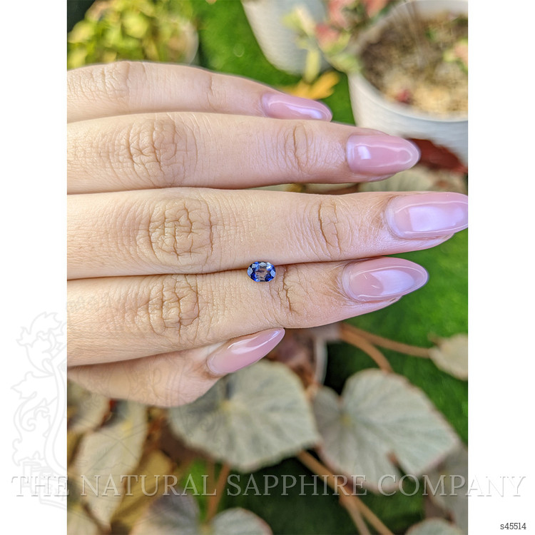 0.38 Ct. Bi Color / Parti Sapphire from Ceylon (Sri Lanka)