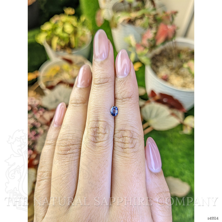 0.38 Ct. Bi Color / Parti Sapphire from Ceylon (Sri Lanka)