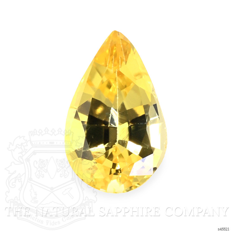 0.42 Ct. Yellow Sapphire from Ceylon (Sri Lanka)